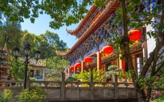 Kina 2014 – Kunming – Bamboo Temple