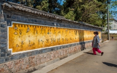 Kina 2014 – Lijiang – Baisha Village/Murals
