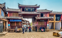 Kina 2014 – Lijiang – Baisha Village/Murals