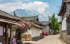 Kina 2014 – Lijiang – Baisha Village/Murals